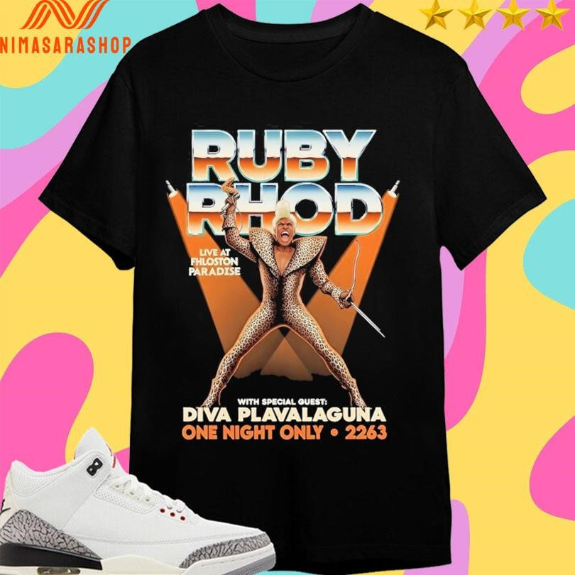 Ruby Rhod Live At Fhloston Paradise With Special - Adult & Kids T-Shirts, Sweatshirts & Hoodies apparel design preview 1