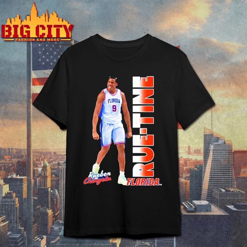 Rueben Chinyelu Florida Gators RUE-TINE Illustrated - Adult & Kids T-Shirts, Sweatshirts & Hoodies apparel design preview 1