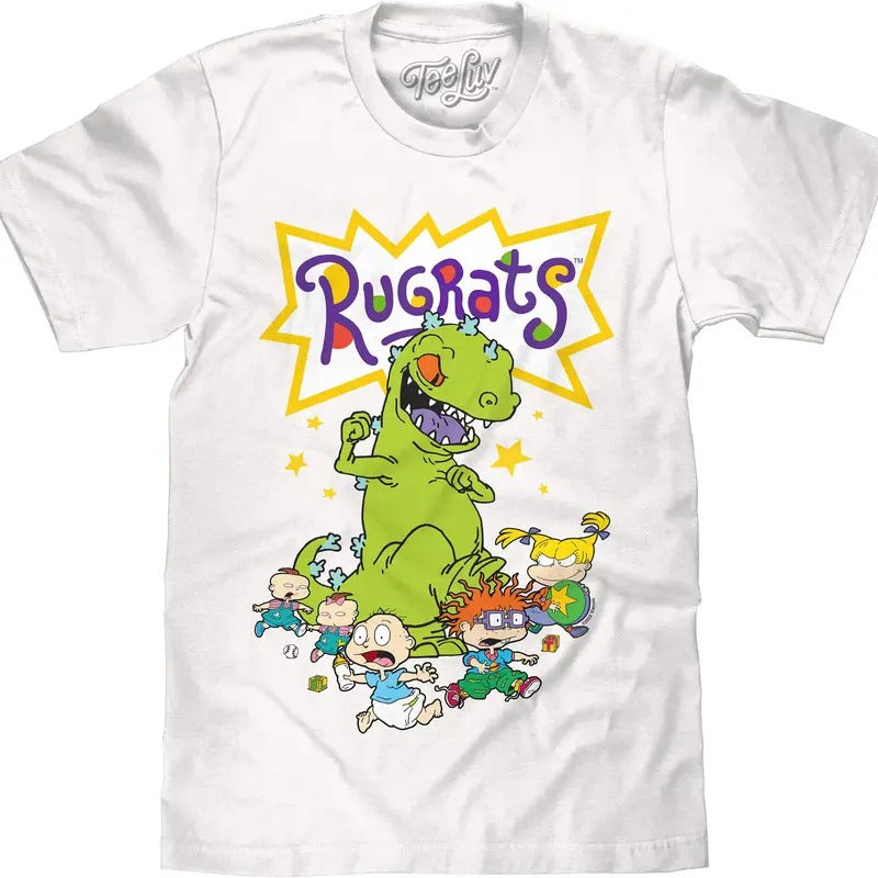 Rugrats Reptar White - Adult & Kids T-Shirts, Sweatshirts & Hoodies apparel design preview 1
