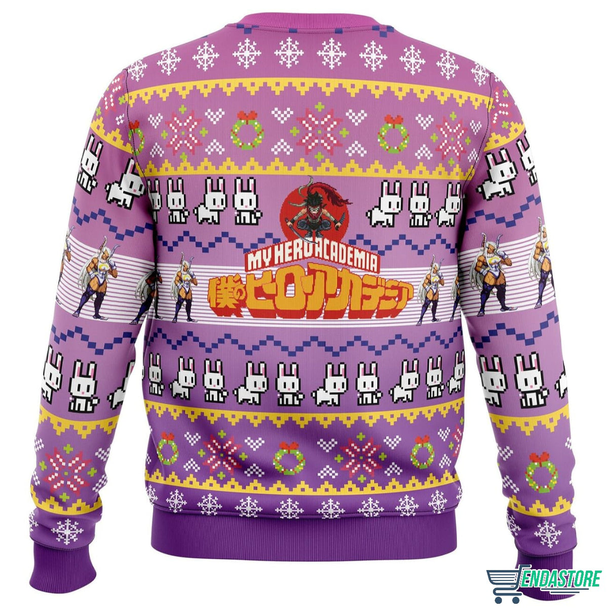 Rumi Usagiyama Mirko 3D Christmas Sweater - Holiday Gift product image 2