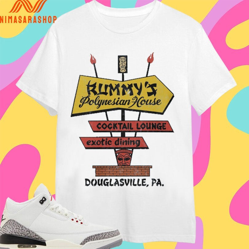 Rummy’s Polynesian House Douglasville Pa - Adult & Kids T-Shirts, Sweatshirts & Hoodies apparel design preview 1