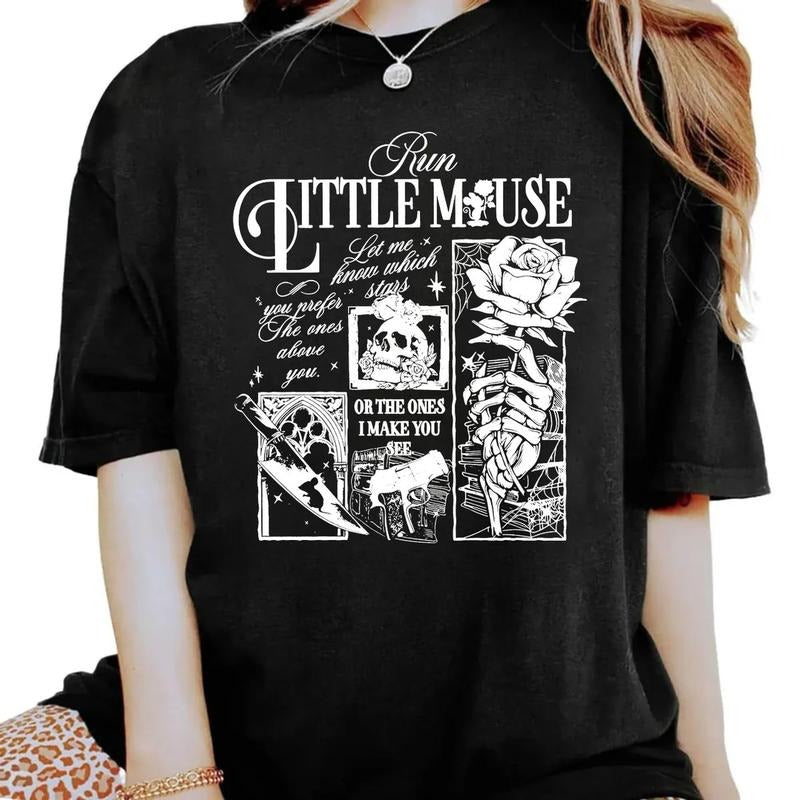 Run Little Mouse Zade Book Dark Romance Lover - Adult & Kids T-Shirts, Sweatshirts & Hoodies apparel design preview 1