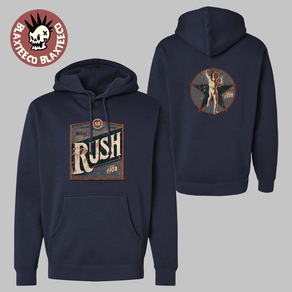 Rush 50th Anniversary Merch R50 Legends - Adult & Kids T-Shirts, Sweatshirts & Hoodies apparel design preview 1