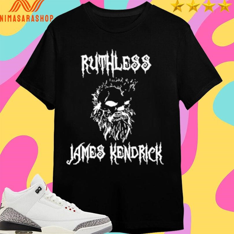 Ruthless James Kendrick Skull 2026 - Adult & Kids T-Shirts, Sweatshirts & Hoodies apparel design preview 1