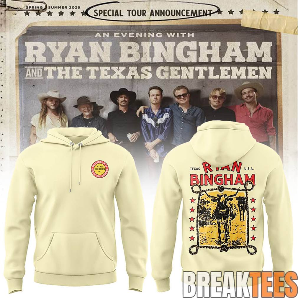 Ryan Bingham 'Still Gettin' Away With It Tour' 2026 - Adult & Kids T-Shirts, Sweatshirts & Hoodies apparel design preview 1