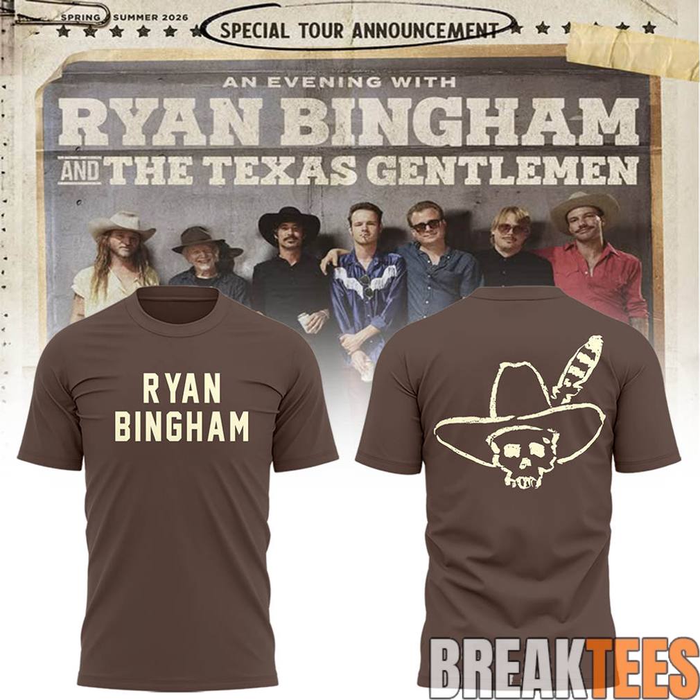 Ryan Bingham 'Still Gettin' Away With It Tour' 2026 - Adult & Kids T-Shirts, Sweatshirts & Hoodies apparel design preview 1