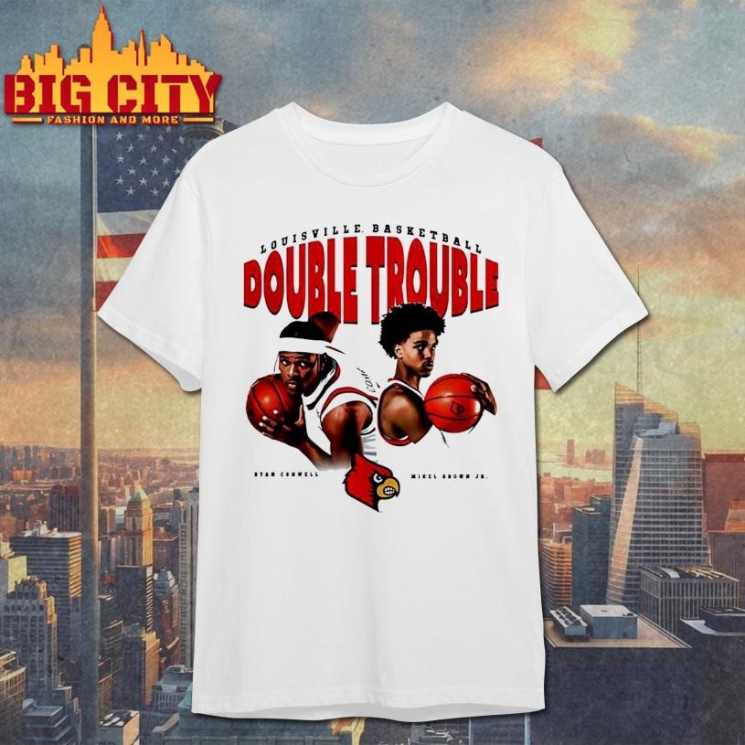 Ryan Conwell and Mikel Brown Jr Louisville Cardinals - Adult & Kids T-Shirts, Sweatshirts & Hoodies apparel design preview 1