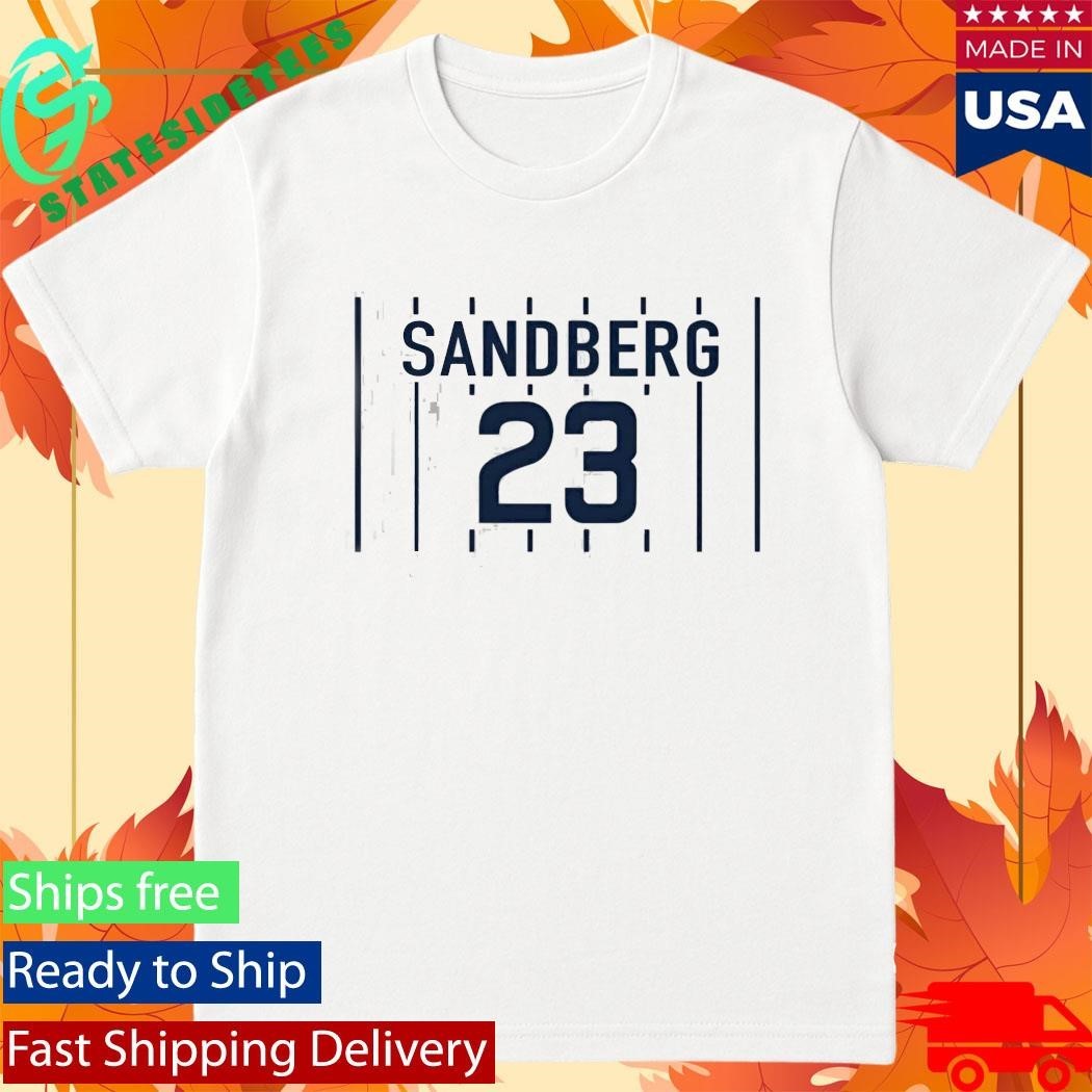Ryne Sandberg Retirement Flag - Adult & Kids T-Shirts, Sweatshirts & Hoodies apparel design preview 1