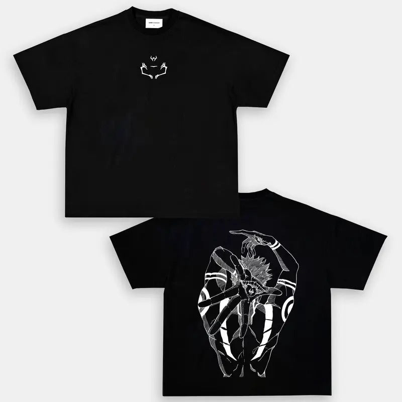Ryomen Sukuna Jujutsu Kaisen Oversize Anime Manga - Adult & Kids T-Shirts, Sweatshirts & Hoodies apparel design preview 1