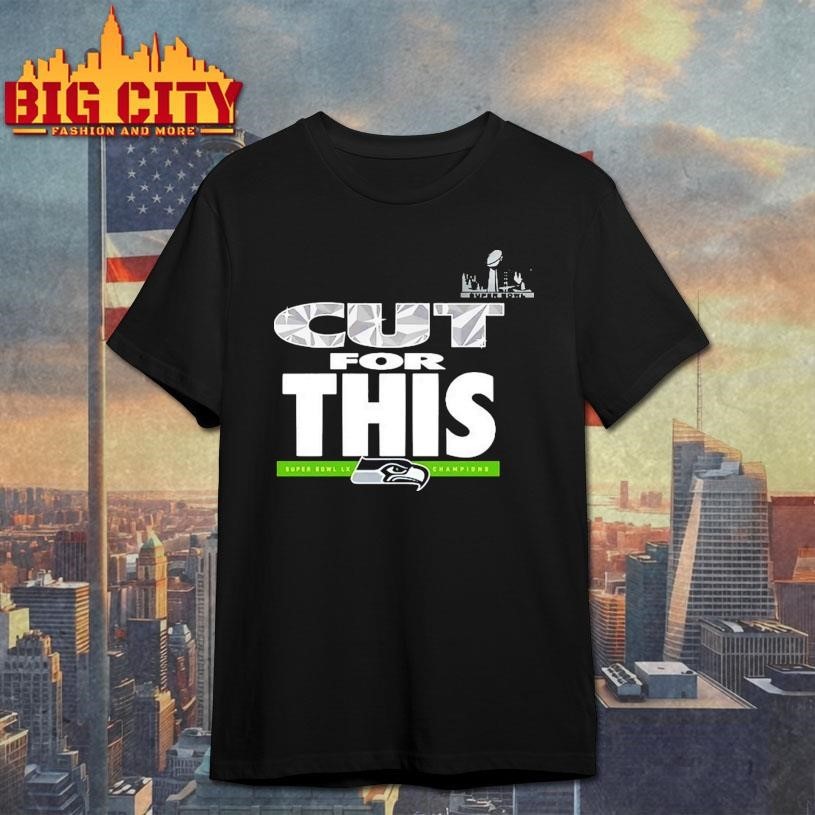 SBLX Cut For This Seahawks - Adult & Kids T-Shirts, Sweatshirts & Hoodies apparel design preview 1