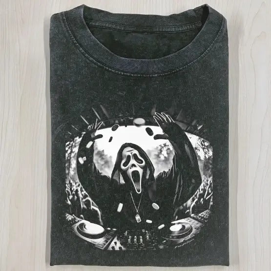 SCREAM NIGHT Ghost Face Horror Movie Character Funny - Adult & Kids T-Shirts, Sweatshirts & Hoodies apparel design preview 1