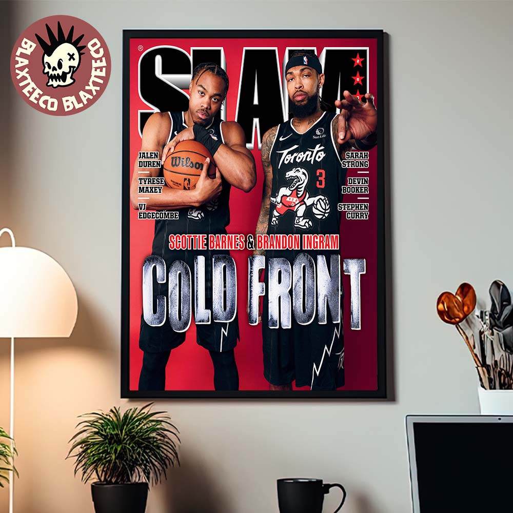 SLAM 260 Scottie Barnes And Brandon Ingram Cold Front - Adult & Kids T-Shirts, Sweatshirts & Hoodies apparel design preview 1