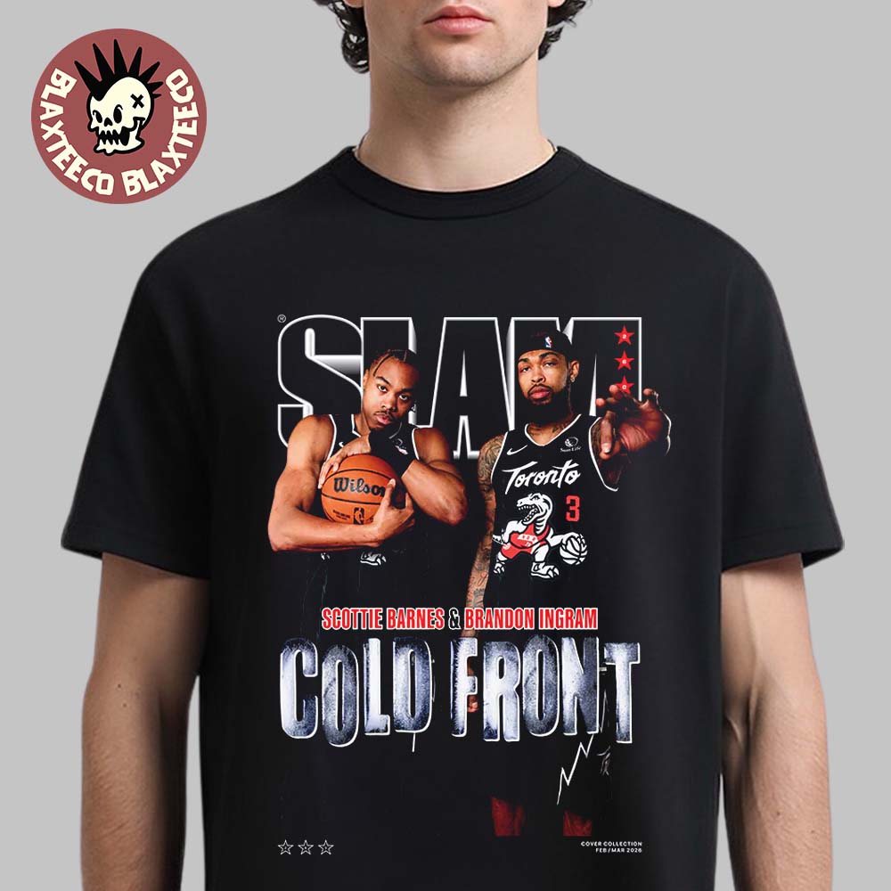 SLAM 260 Scottie Barnes And Brandon Ingram Cold Front - Adult & Kids T-Shirts, Sweatshirts & Hoodies apparel design preview 1