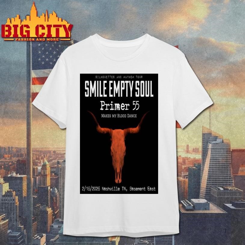 SMILE EMPTY Feb 16 2026 Poster - Adult & Kids T-Shirts, Sweatshirts & Hoodies apparel design preview 1