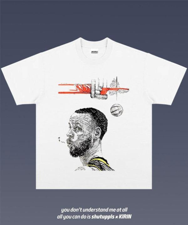 STEPHEN CURRY 8.1 VINTAGE SPORT FAN - Adult & Kids T-Shirts, Sweatshirts & Hoodies apparel design preview 1