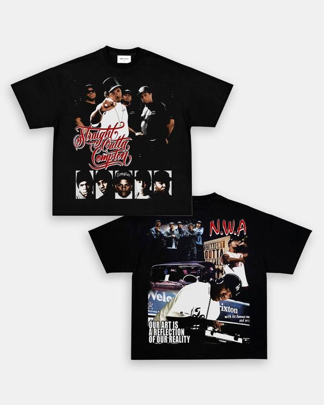 STRAIGHT OUTTA COMPTON Trending Movie Vintage 90s - Adult & Kids T-Shirts, Sweatshirts & Hoodies apparel design preview 1