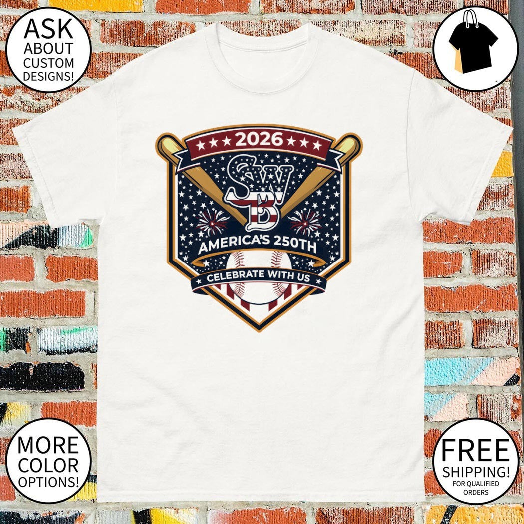 SWB America's 250th Celebrate with US break boss 2026 - Adult & Kids T-Shirts, Sweatshirts & Hoodies apparel design preview 1