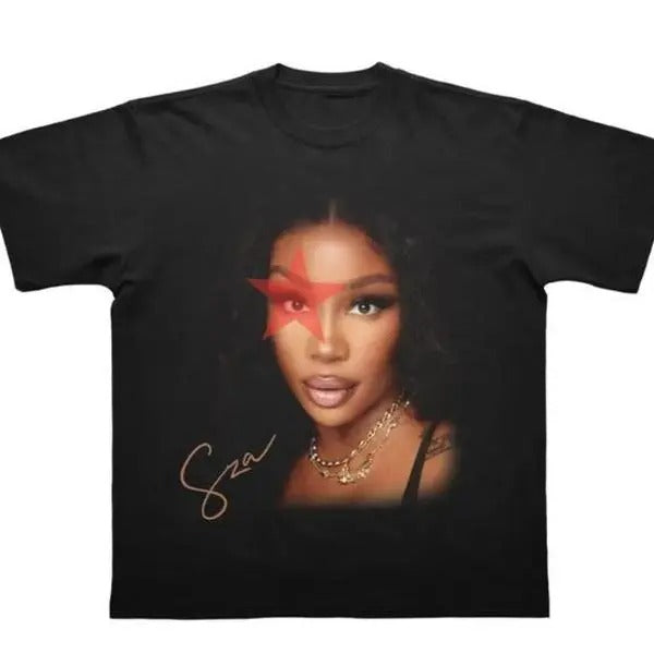 SZA Tour Hip Hop Rap Classic Cut Cotton Fabric - Adult & Kids T-Shirts, Sweatshirts & Hoodies apparel design preview 1