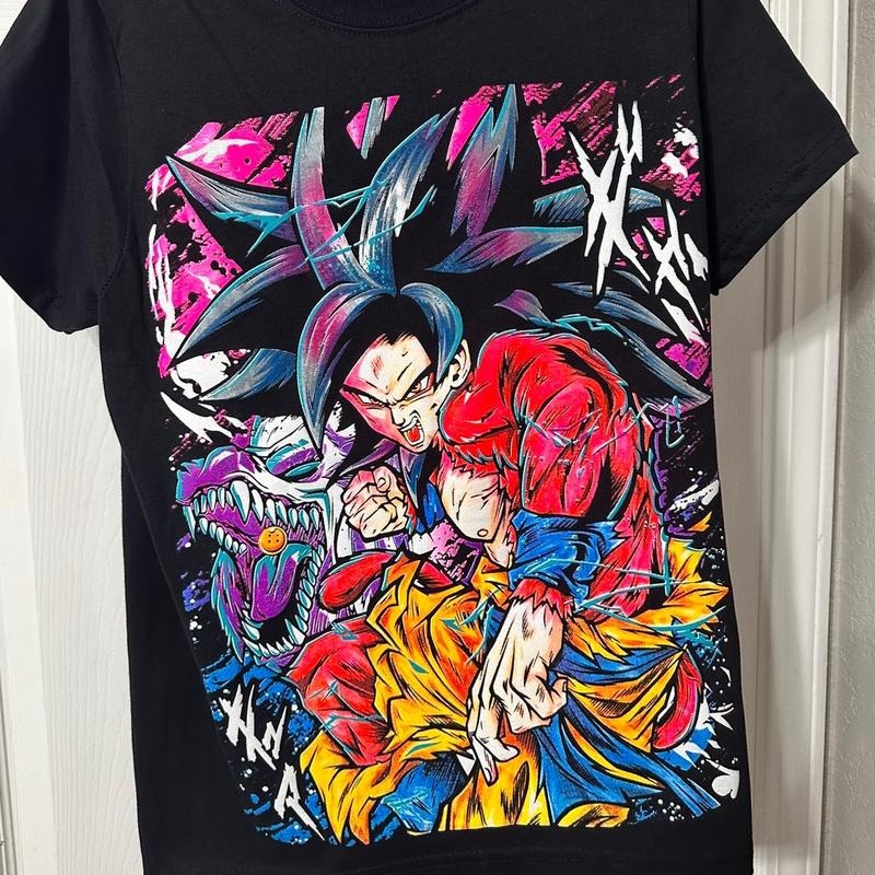 SúPer Saiyan Cotton Casual Black - Adult & Kids T-Shirts, Sweatshirts & Hoodies apparel design preview 1