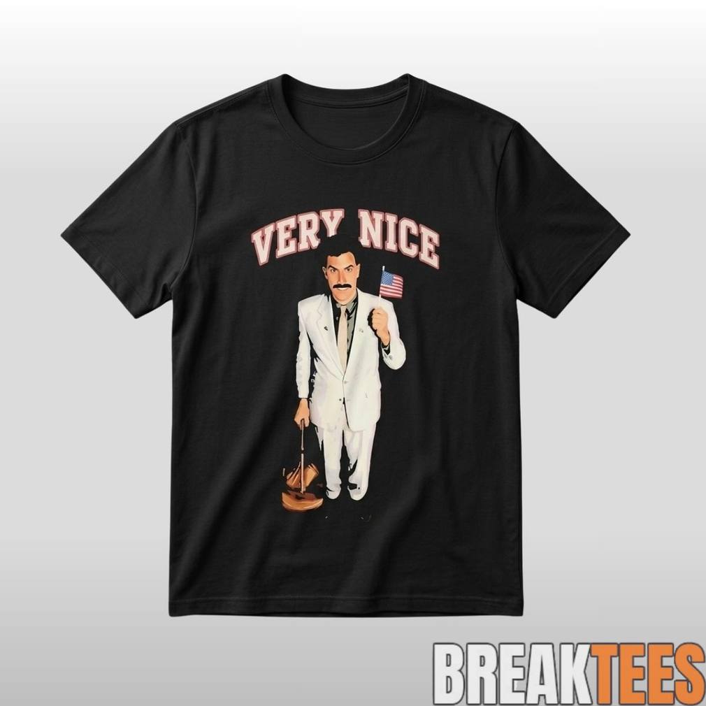 Sacha Baron Cohen Very Nice - Adult & Kids T-Shirts, Sweatshirts & Hoodies apparel design preview 1