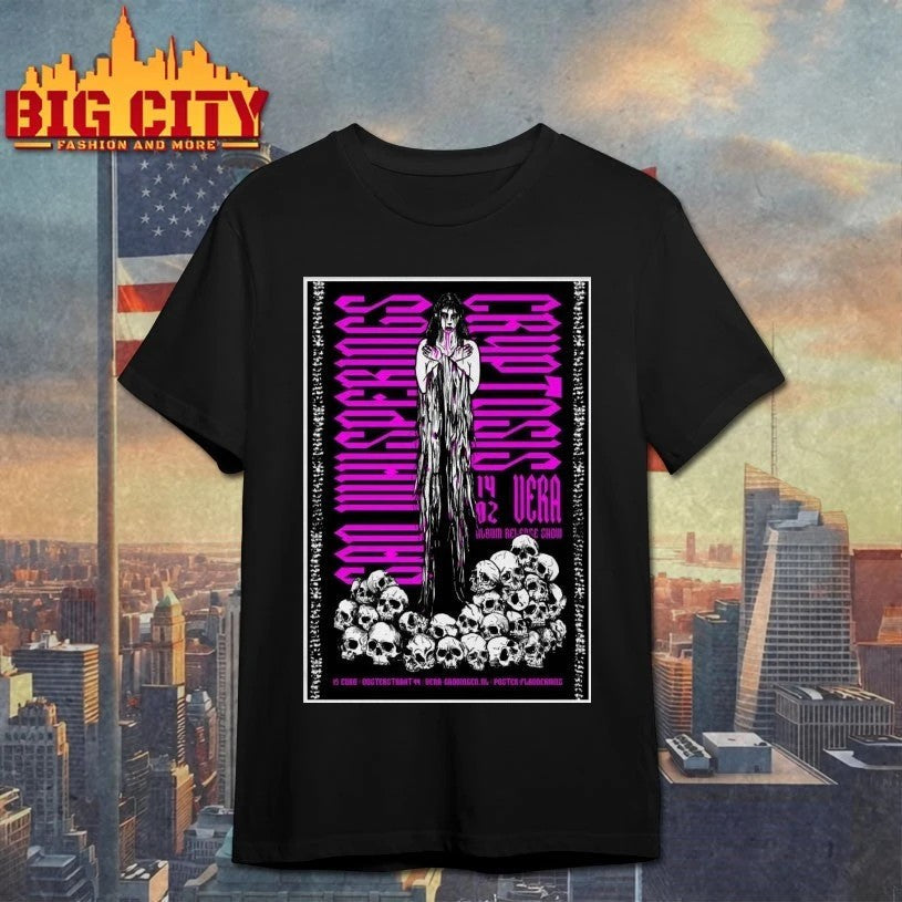 Sad Whisperings With Cryptosis In Groningen NL On Feb - Adult & Kids T-Shirts, Sweatshirts & Hoodies apparel design preview 1