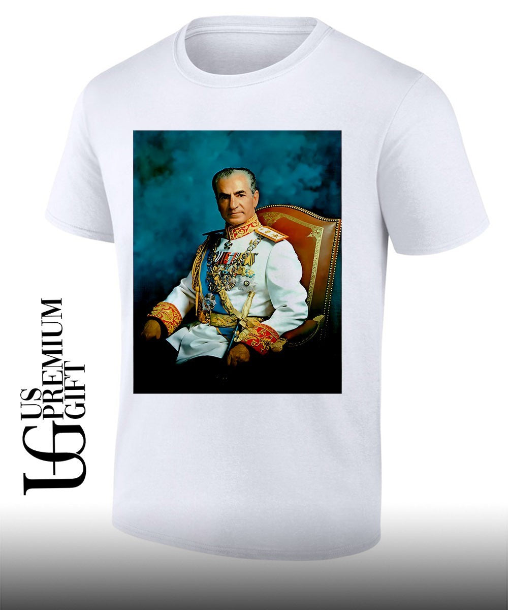 Saeid Khosroabadi Mohammad Reza Pahlavi - Adult & Kids T-Shirts, Sweatshirts & Hoodies apparel design preview 1