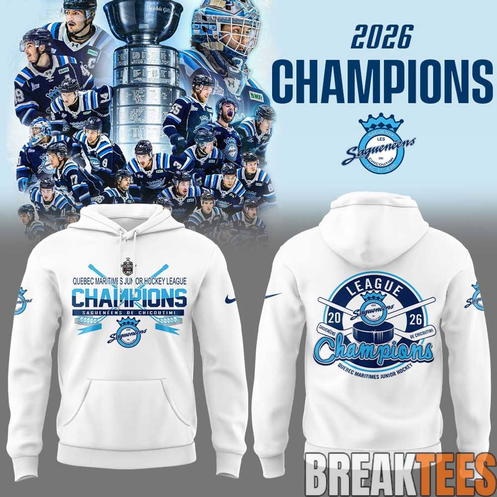 Saguenens de Chicoutimi 2026 Quebec Maritime Junior - Adult & Kids T-Shirts, Sweatshirts & Hoodies apparel design preview 1