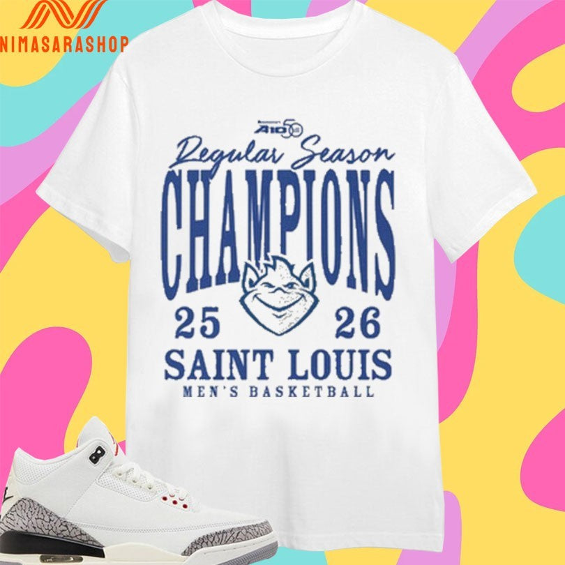 Saint Louis Men’s Basketball Atlantic 10 - Adult & Kids T-Shirts, Sweatshirts & Hoodies apparel design preview 1