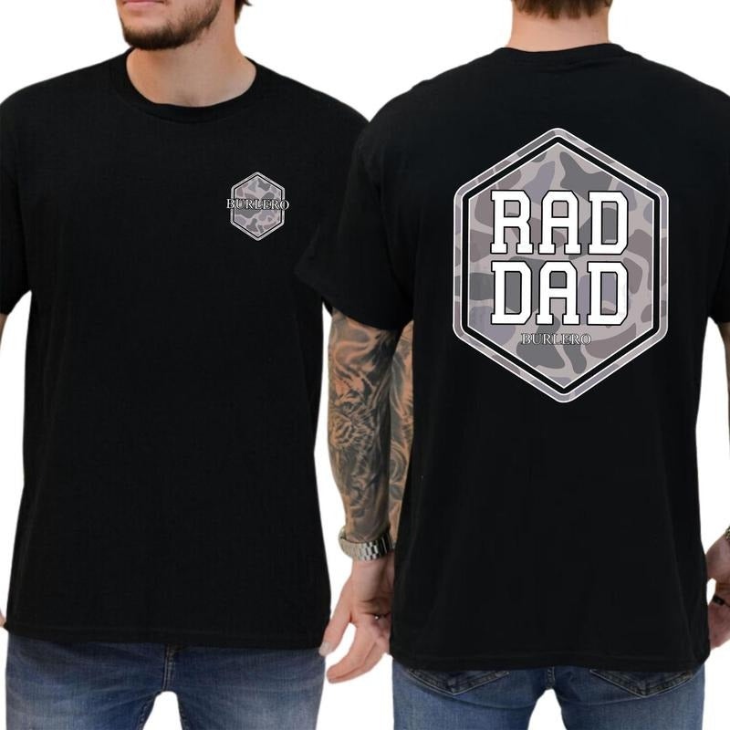 Classic Camo Rad Dad 2 Sided Hunting Camouflage Tops - Adult & Kids T-Shirts, Sweatshirts & Hoodies apparel design preview 1