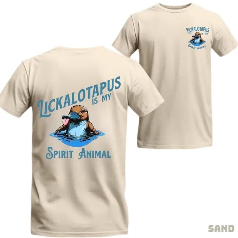 Lickalotapus Is My Spirit Animal Funny Tropical - Adult & Kids T-Shirts, Sweatshirts & Hoodies apparel design preview 1