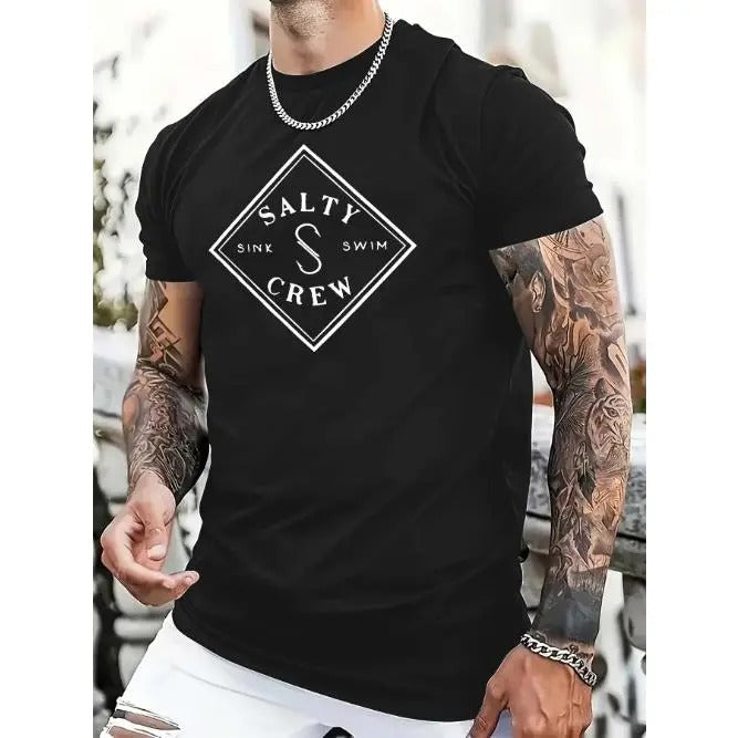 Salty Pattern Novel Short Sleeved Casual Summer - Adult & Kids T-Shirts, Sweatshirts & Hoodies apparel design preview 1