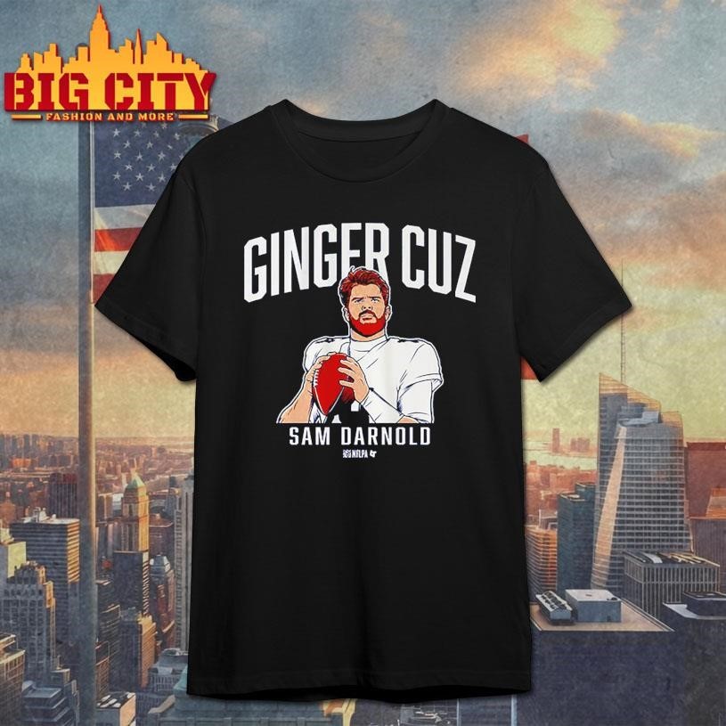 Sam Darnold Ginger Cuz - Adult & Kids T-Shirts, Sweatshirts & Hoodies apparel design preview 1