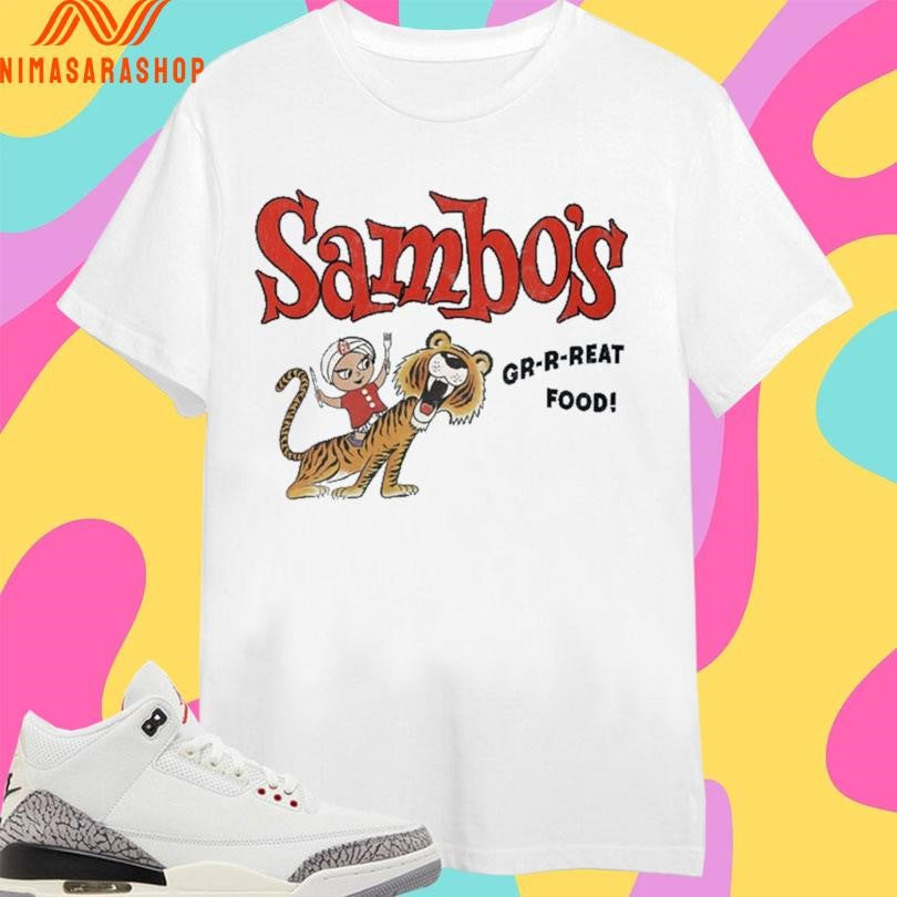 Sambo’s Gr-R-Reat Food - Adult & Kids T-Shirts, Sweatshirts & Hoodies apparel design preview 1