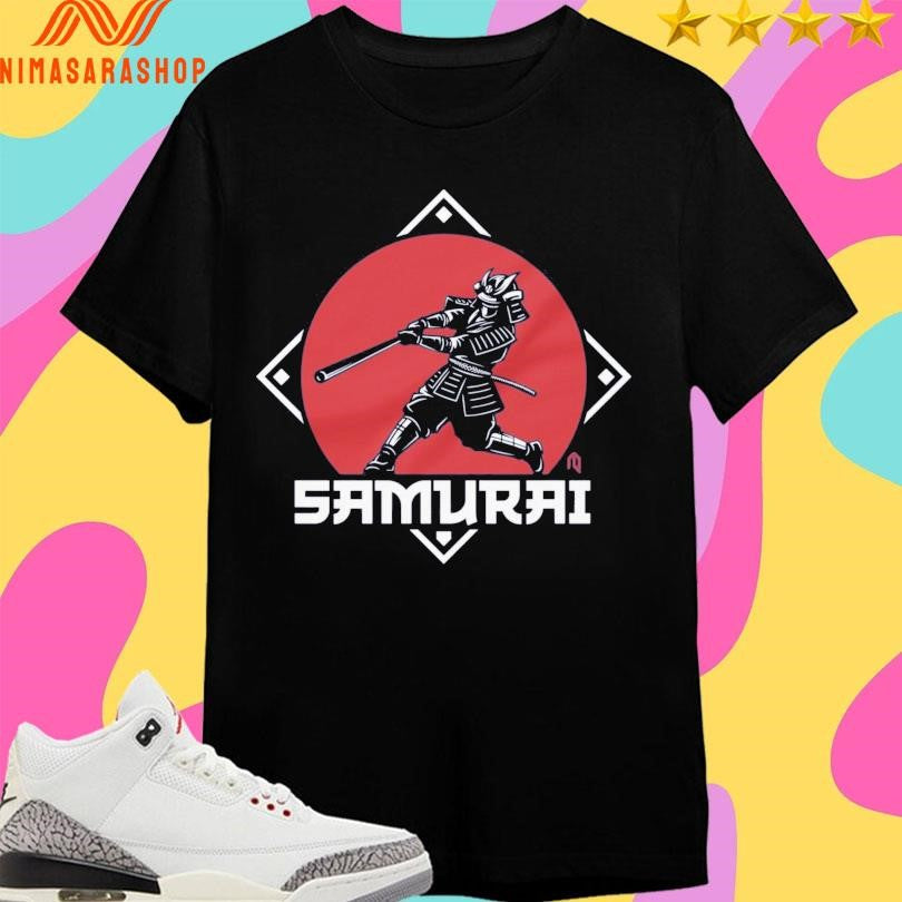 Samurai Japan Baseball Los Angeles Dodgers - Adult & Kids T-Shirts, Sweatshirts & Hoodies apparel design preview 1