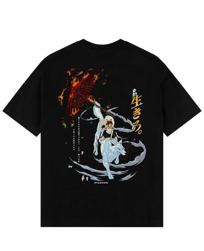 San Princess Mononoke Oversize - Adult & Kids T-Shirts, Sweatshirts & Hoodies apparel design preview 1