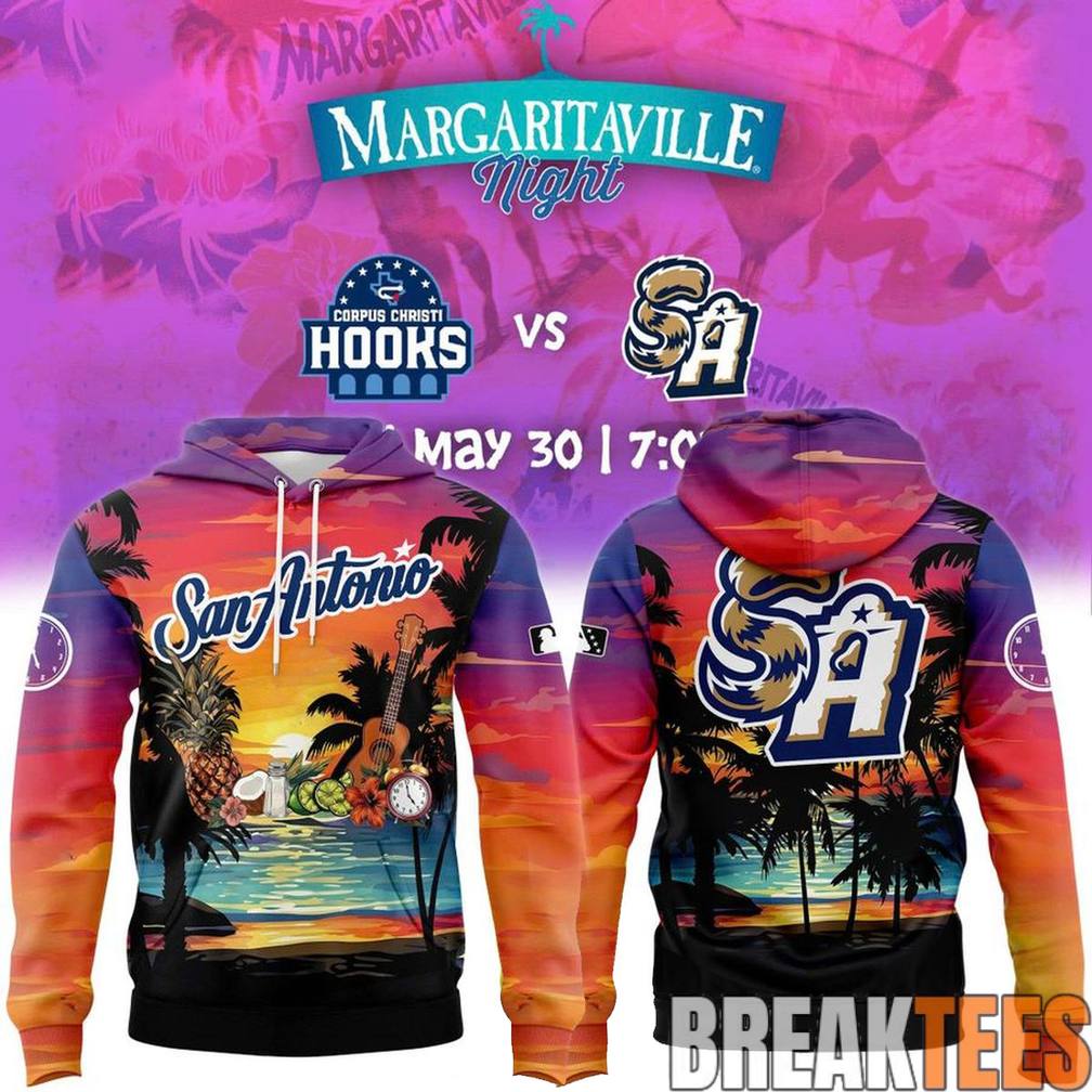 San Antonio Missions Margaritaville Night Special - Adult & Kids T-Shirts, Sweatshirts & Hoodies apparel design preview 1