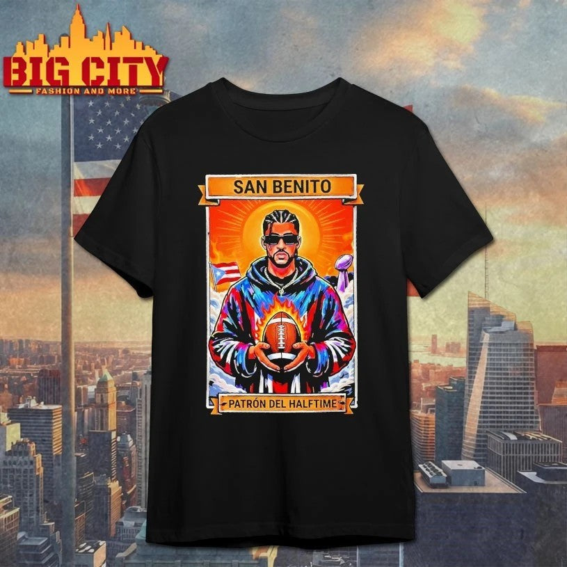 San Benito Patron Del Halftime Bowl 2026 - Adult & Kids T-Shirts, Sweatshirts & Hoodies apparel design preview 1