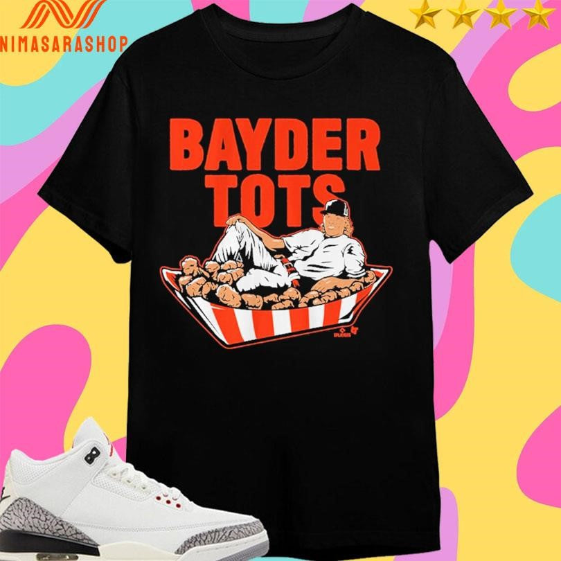 San Francisco Giants Harrison Bader Bayder Tots - Adult & Kids T-Shirts, Sweatshirts & Hoodies apparel design preview 1