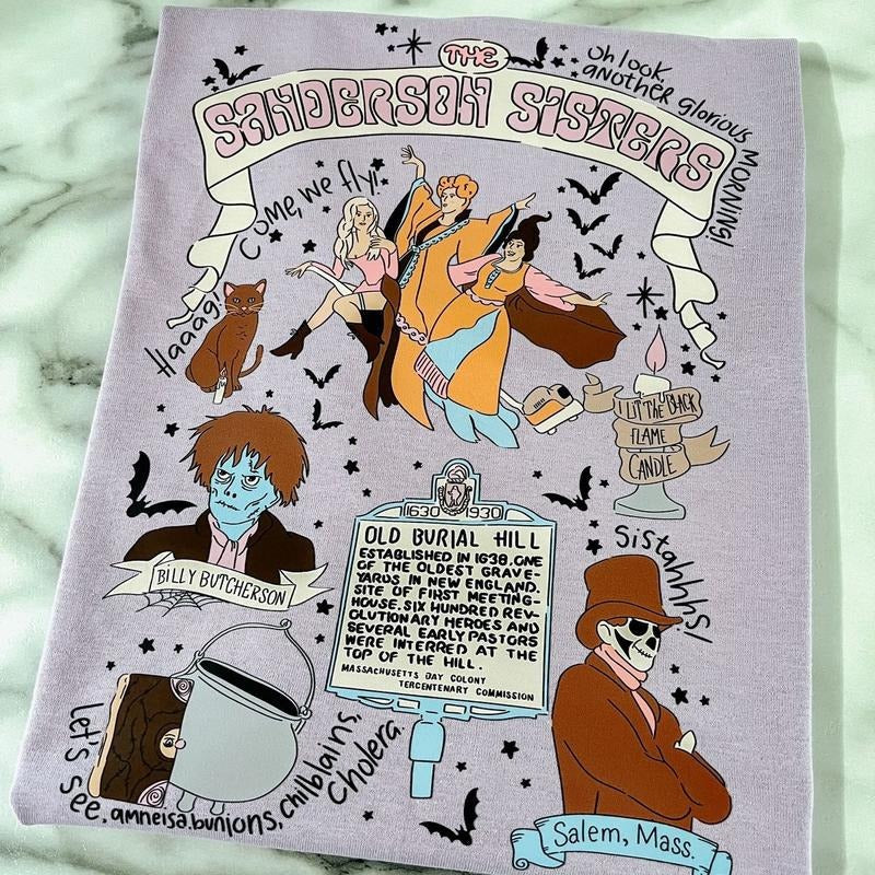 Sanderson Sisters Halloween - Adult & Kids T-Shirts, Sweatshirts & Hoodies apparel design preview 1