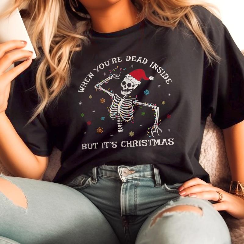 Sandjest Dancing Skeleton Girl Friend - Adult & Kids T-Shirts, Sweatshirts & Hoodies apparel design preview 1