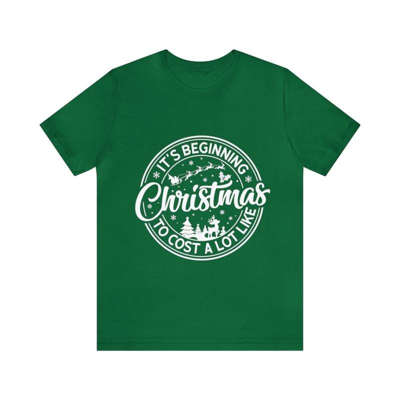 Sandjest 'S Beginning Cost Lot Like Santa Funny - Adult & Kids T-Shirts, Sweatshirts & Hoodies apparel design preview 1