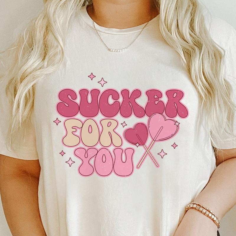 Sandjest Valentine Sucker You Wife Girlfriend - Adult & Kids T-Shirts, Sweatshirts & Hoodies apparel design preview 1