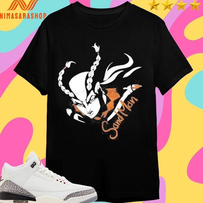 Sandman Jojo’s Bizarre Adventure Steel Ball Run - Adult & Kids T-Shirts, Sweatshirts & Hoodies apparel design preview 1