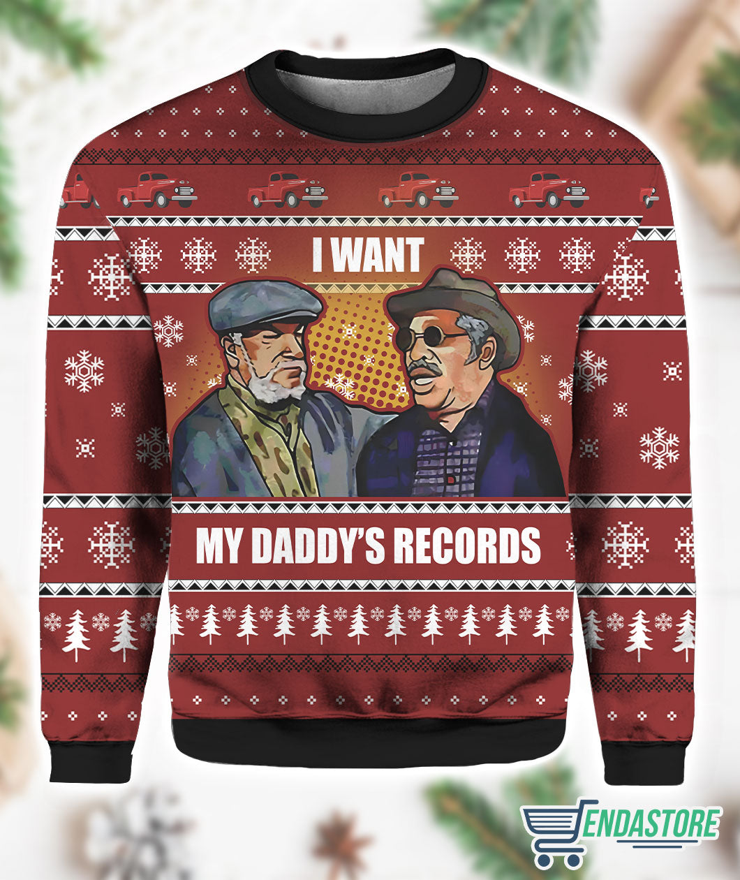 Sanford and Son 3D Ugly Christmas Sweater - Holiday Gift product image 3