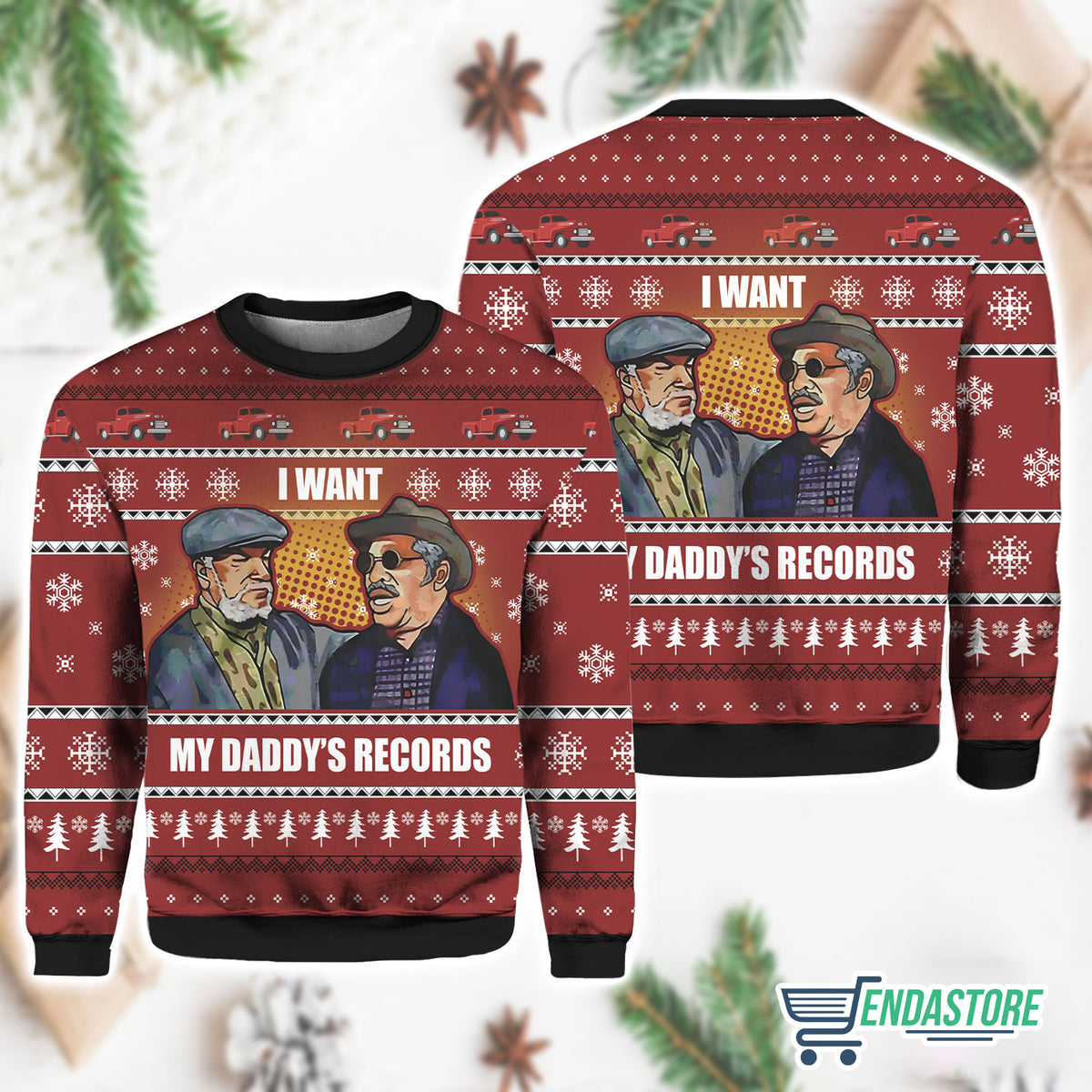 Sanford and Son 3D Ugly Christmas Sweater - Holiday Gift product image 4