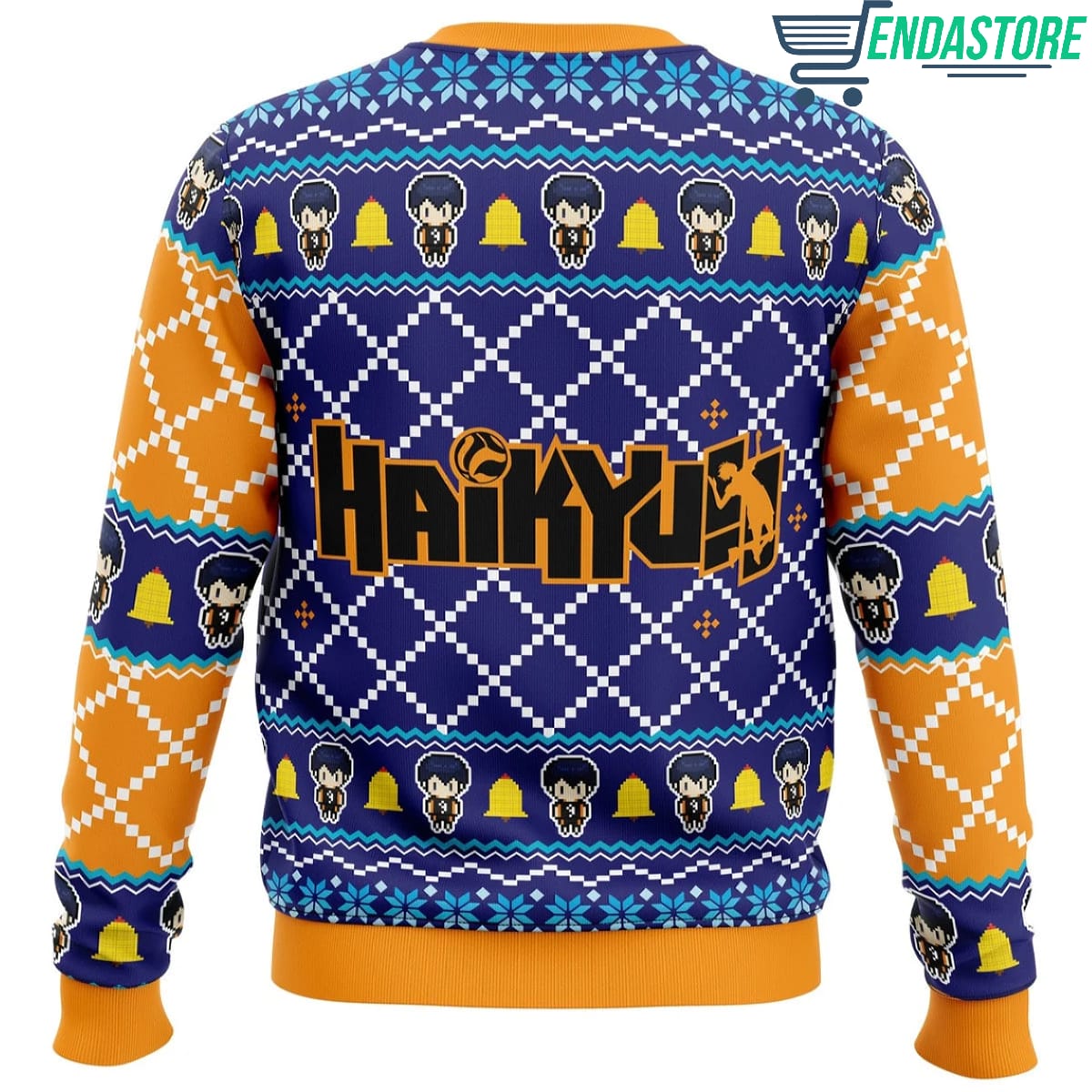 Santa Tobio Haikyuu 3D Ugly Christmas Sweater - Holiday Gift product image 2