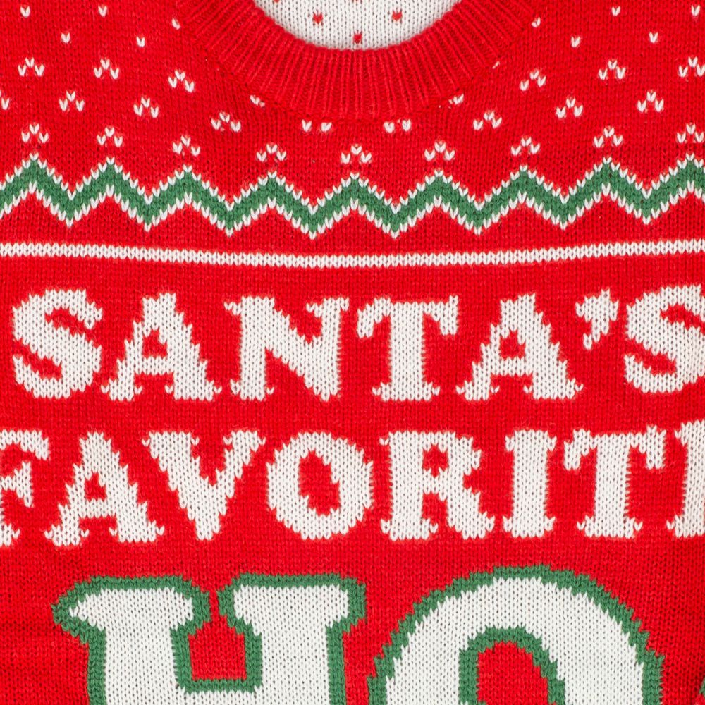 Santa's Favorite HO Ugly Christmas Sweater - Holiday Gift product image 3
