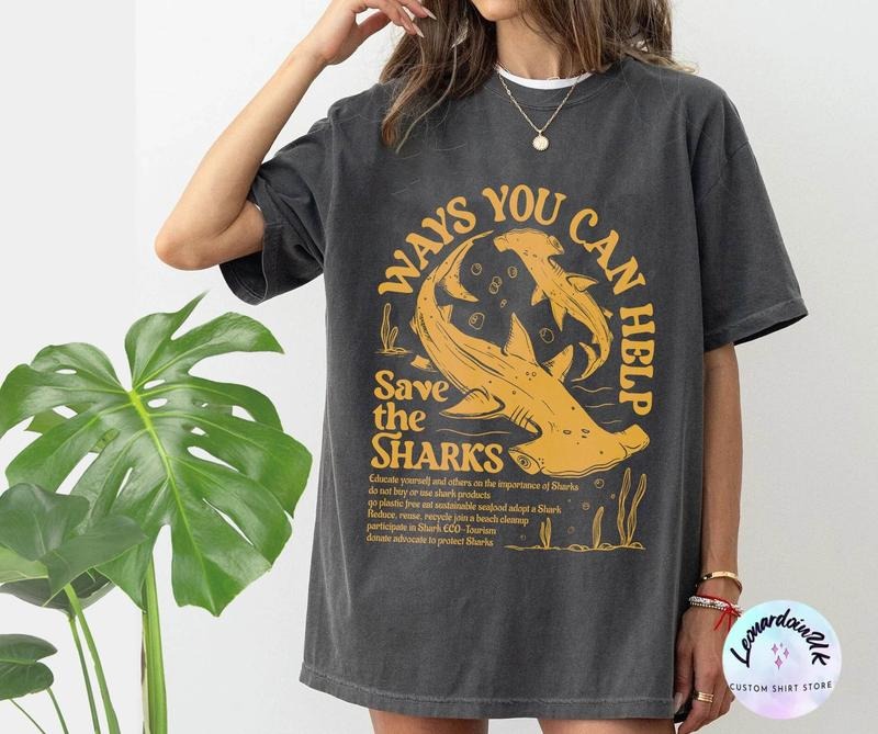 Save Sharks Respect Locals Shark Weekk - Adult & Kids T-Shirts, Sweatshirts & Hoodies apparel design preview 1