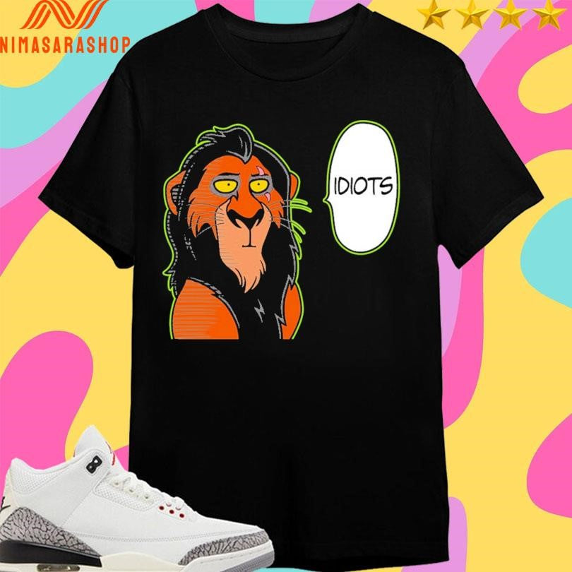 Scartama Lion Idiots - Adult & Kids T-Shirts, Sweatshirts & Hoodies apparel design preview 1