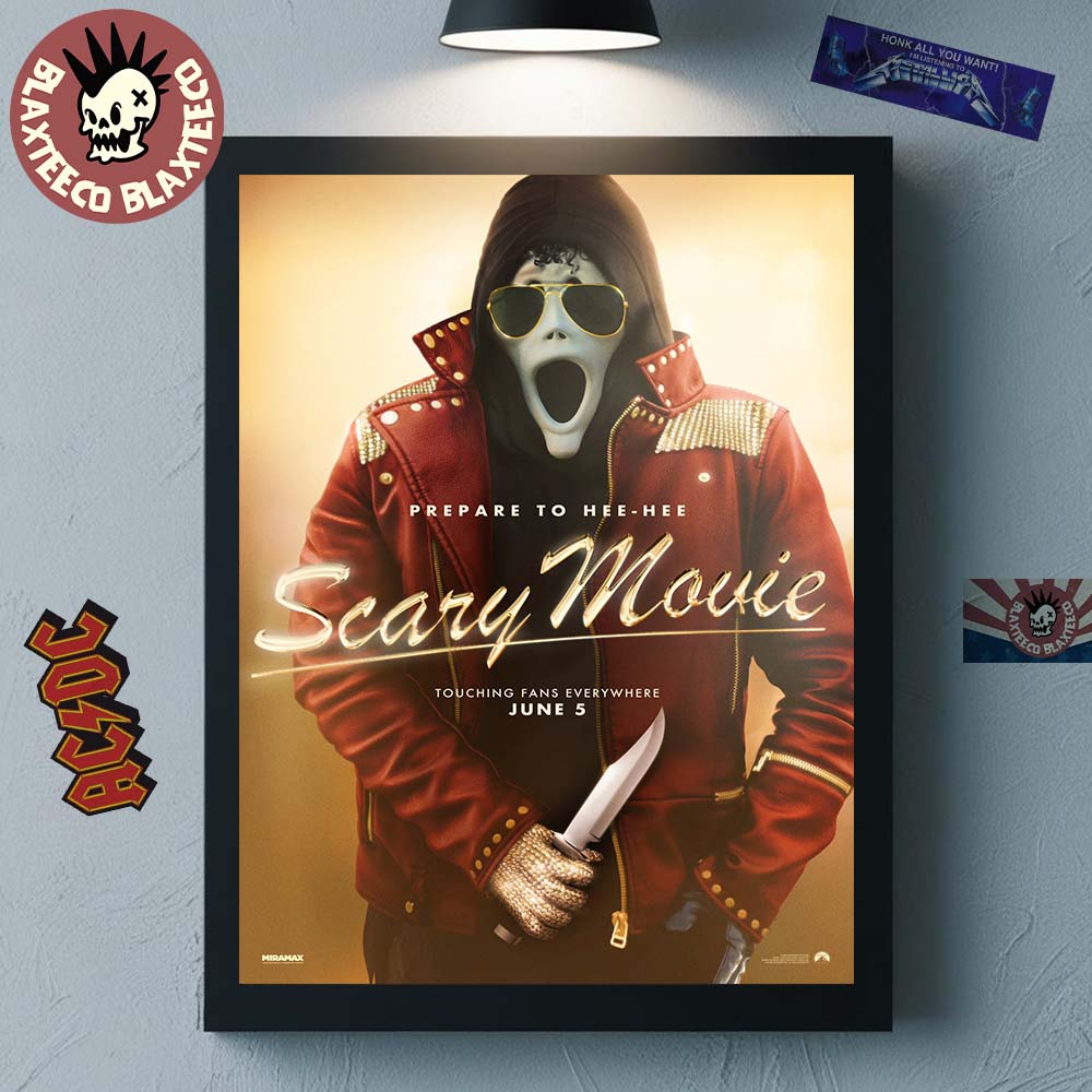 Scary Movie 6 Prepare To Hee New Poster Michael - Adult & Kids T-Shirts, Sweatshirts & Hoodies apparel design preview 1